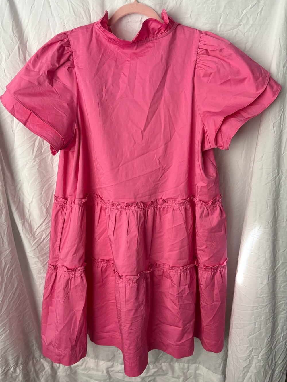 crown & ivy Button-Front V-Neck Dress - Picture 3 of 4